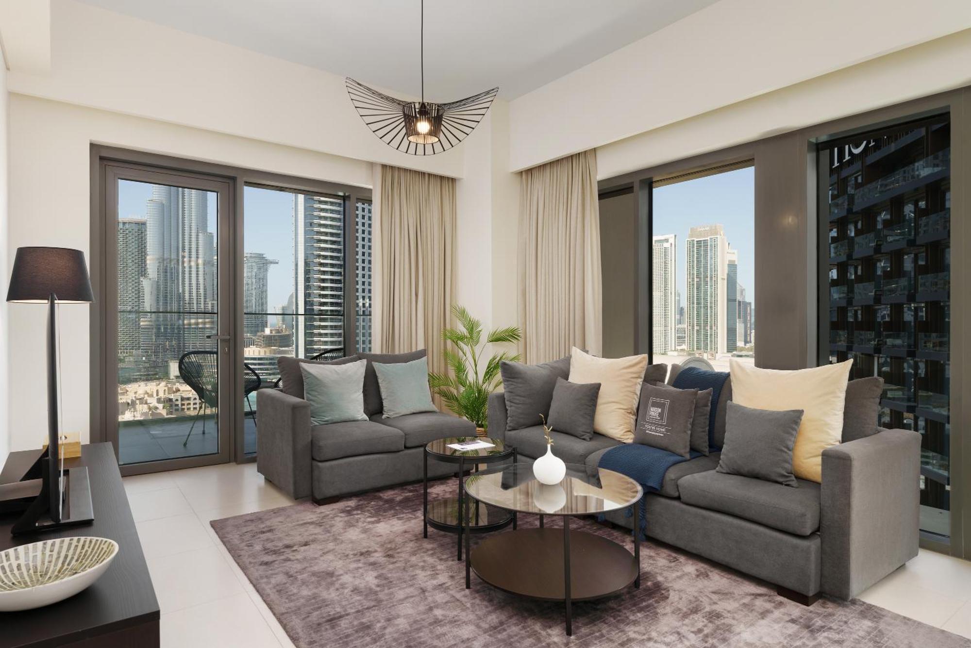 Maison Privee - Elevated Living With Spectacular Burj Khalifa Views Dubai Exterior foto